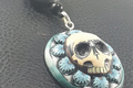 Flower Skull Pendant 005