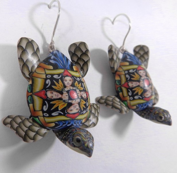 Sea Turtle Earring