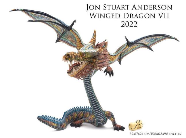 Jon Stuart Anderson Winged Dragon VII 2022